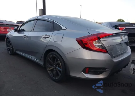 2020 Honda Civic Sport from USA, damaged, VIN 2HGFC2F87LH544295